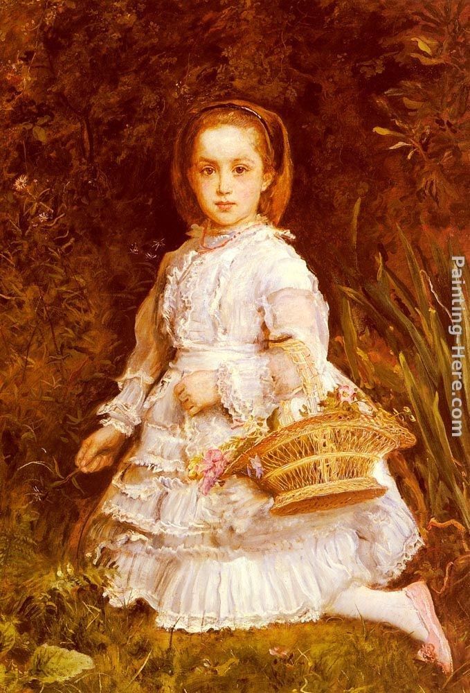 John Everett Millais Portrait Of Gracia Lees